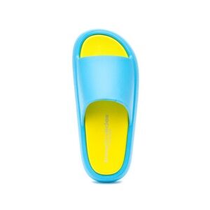 SQUISH Turquoise/Yellow EVA Beach Slides